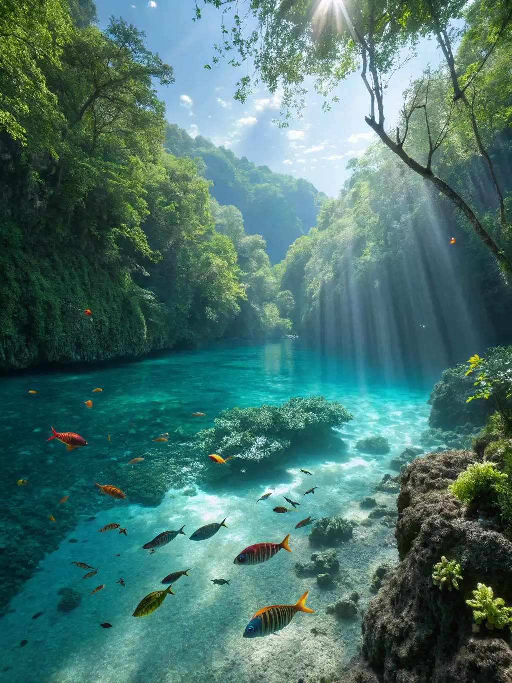 A captivating thumbnail image of the Ocean King Jackpot fishing game, featuring colorful sea creatures and the potential for massive jackpot payouts, with bubbles and underwater effects.